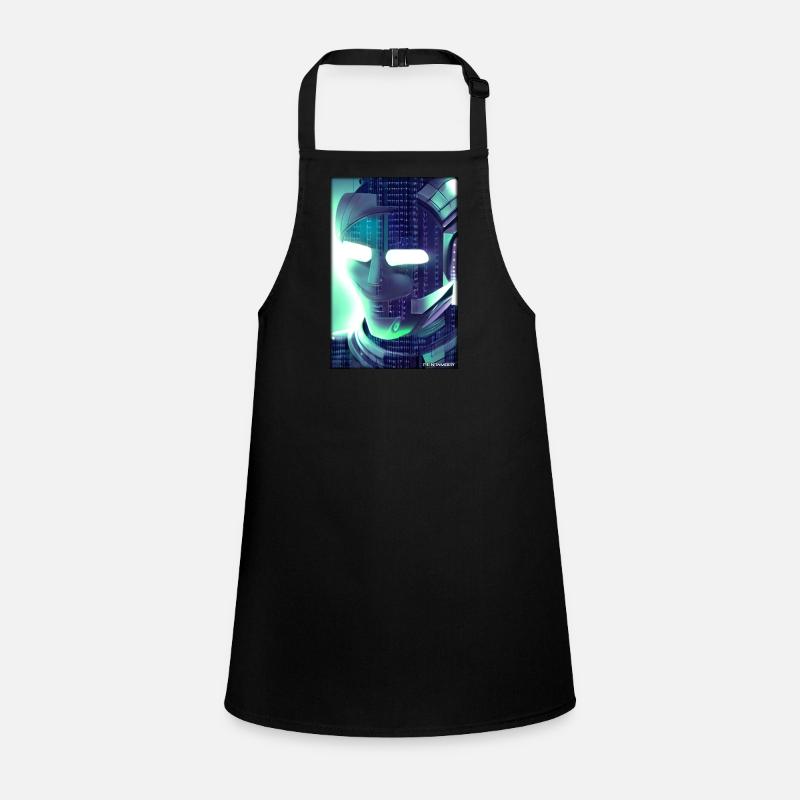 Robot Future Science Sci-Fi Machine Children's Apron