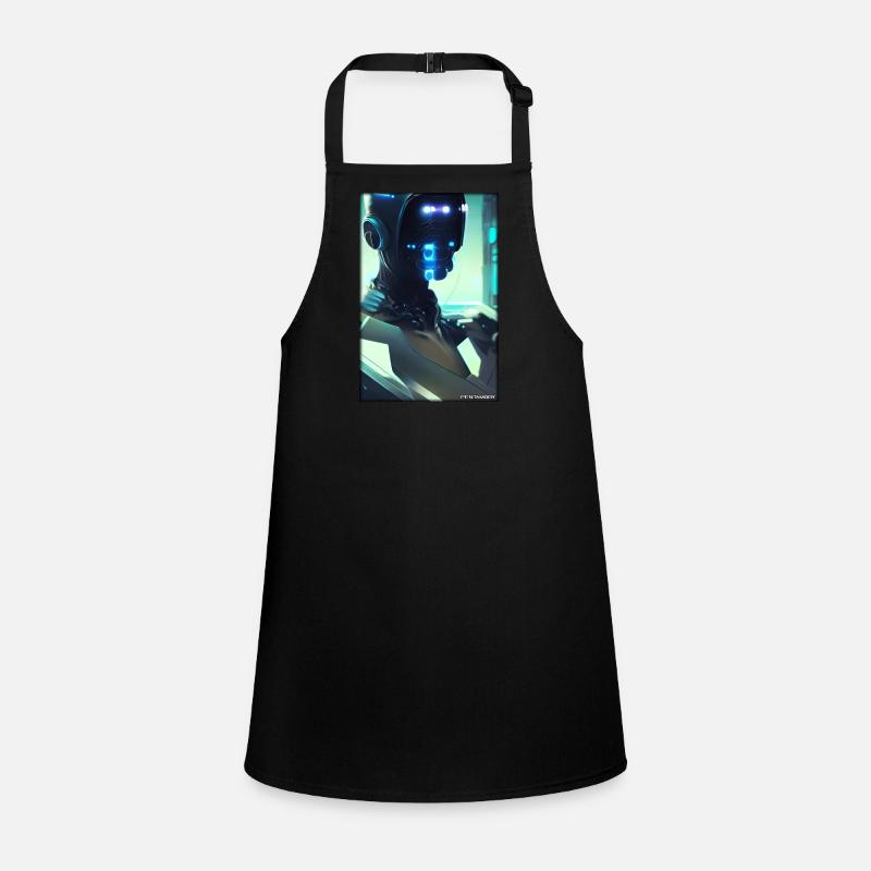 Robot Future Science Machine de science-fiction Tablier Enfant