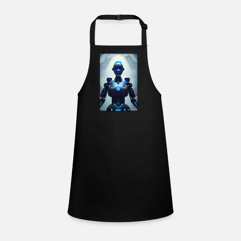 Robot Future Science Sci-Fi Machine Children's Apron