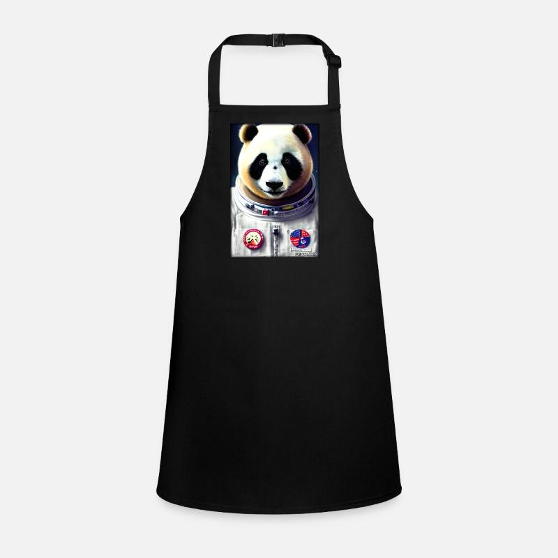 Panda Bear Panda Astronaut Future Sci-Fi Technology Children's Apron