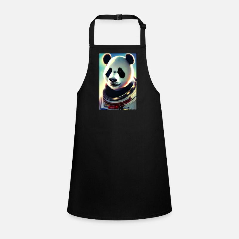 Panda Bear Panda Astronaut Future Sci-Fi Technology Children's Apron