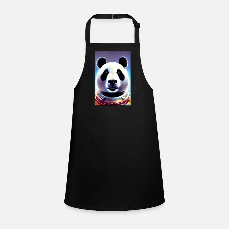 Panda Bear Panda Astronaut Future Sci-Fi Technology Children's Apron