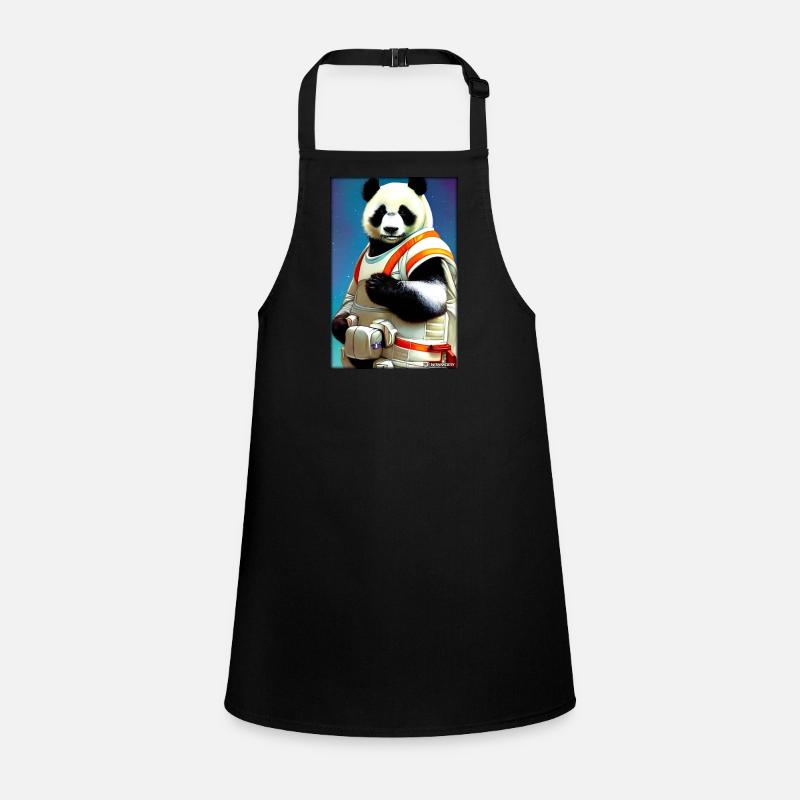 Panda Bear Panda Astronaut Future Sci-Fi Technology Children's Apron