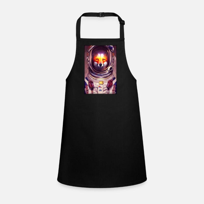 Fox Wildlife Astronaut Future Sci-Fi Technology Children's Apron