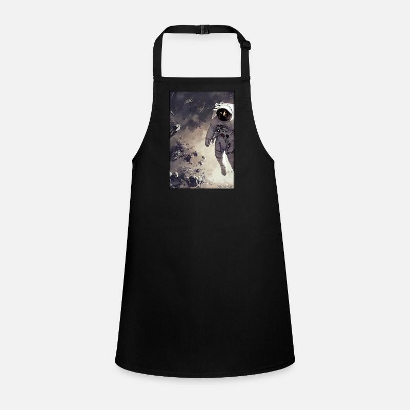 Astronaut Zukunft Sci-Fi Technik Schürze für Kinder