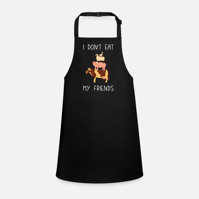 Je ne mange pas mes amis Tablier Enfant