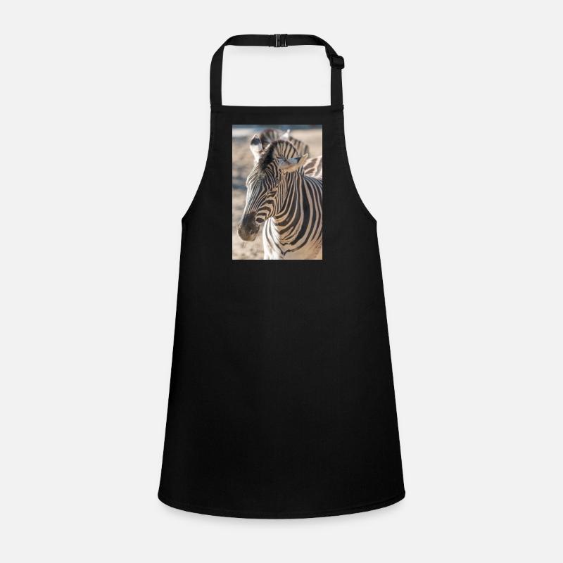 Zebra (in german Zebra or Zebras) Hippotigris Children's Apron