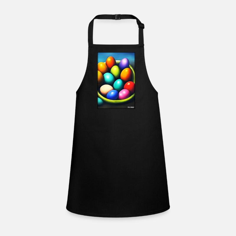 Easter Egg Easter Colorful Eggs Holiday Children's Apron