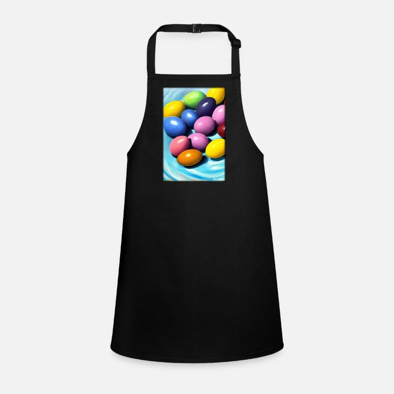 Oeuf de Pâques Oeufs colorés Vacances Tablier Enfant