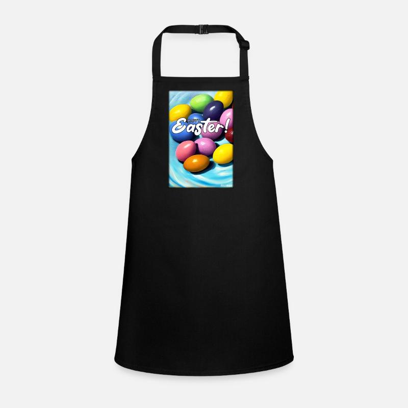 Joyeuses Pâques - Oeuf de Pâques Easter Oeufs colorés Tablier Enfant