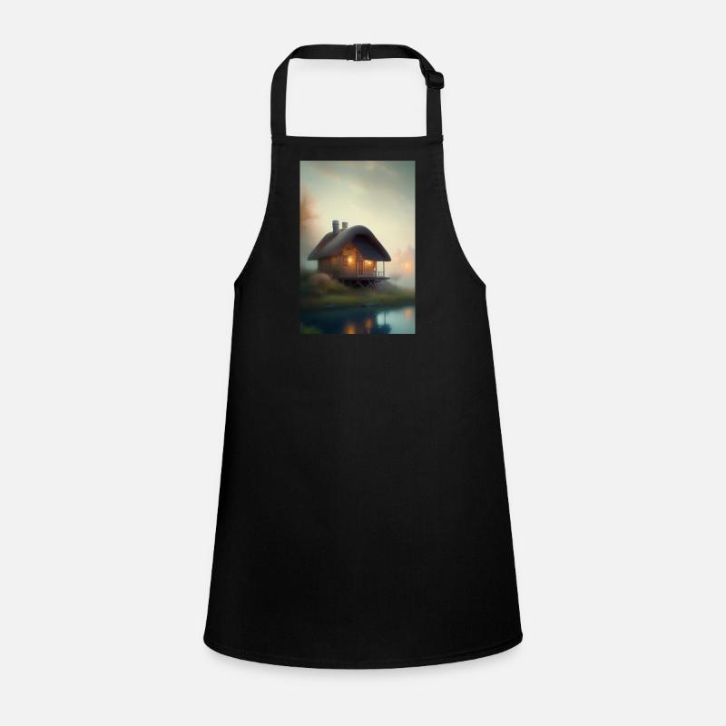 Charming lakeside cabin Children's Apron