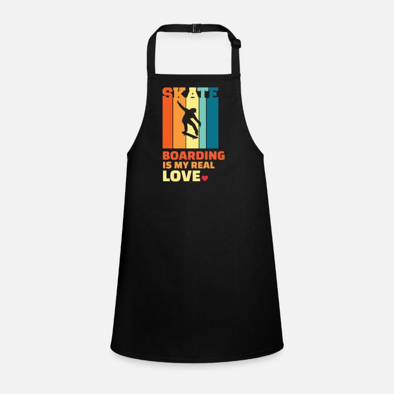 I love skateboarding Children's Apron