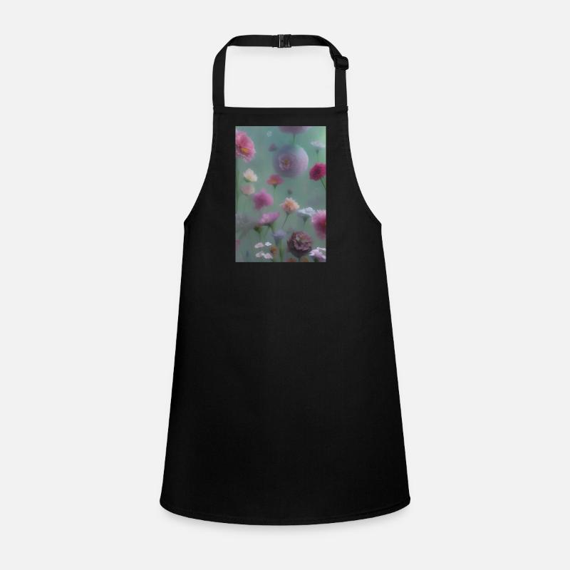 Blumen Kunst Schürze für Kinder