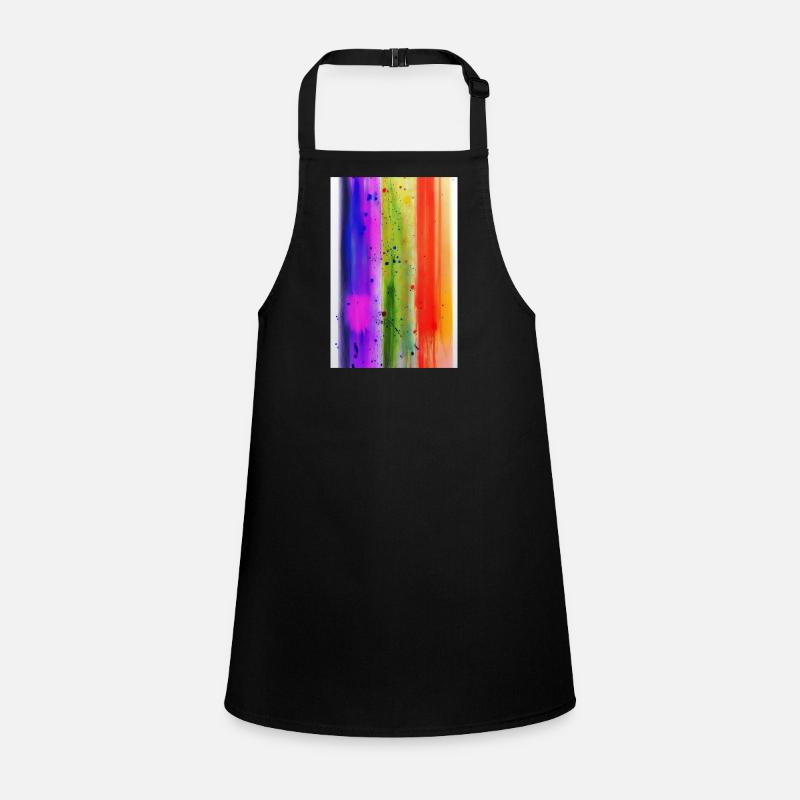 Splashes of paint Children's Apron