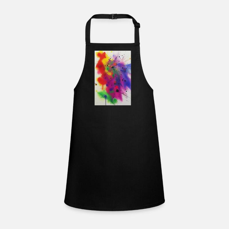 Splashes of paint Children's Apron