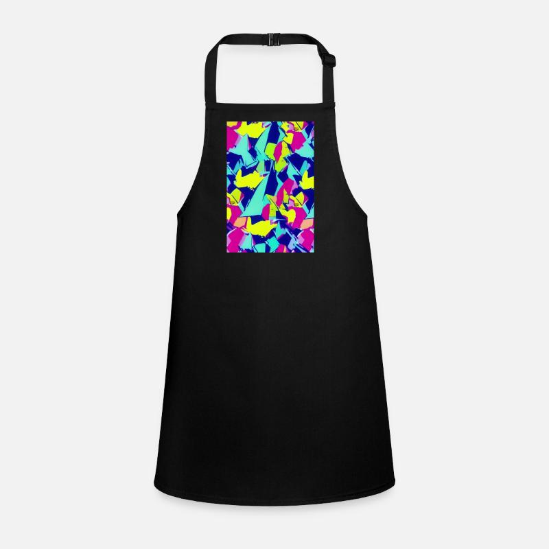 Retro Pattern Colorful Children's Apron
