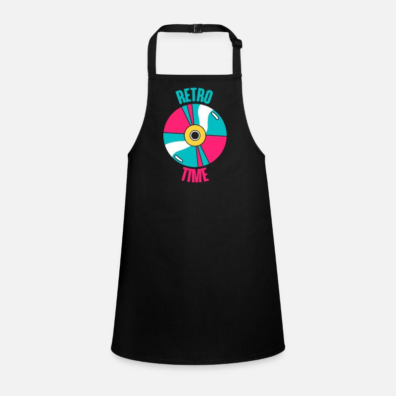 Retro Time Children's Apron