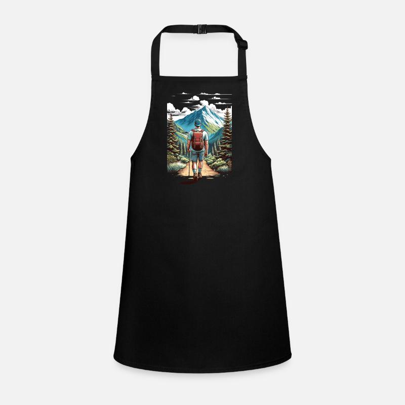 Mountain Trail Adventure Children's Apron