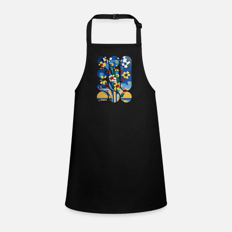 60X90 CM INLAID PATTERN ART 60 x 90 cm 6 Children's Apron