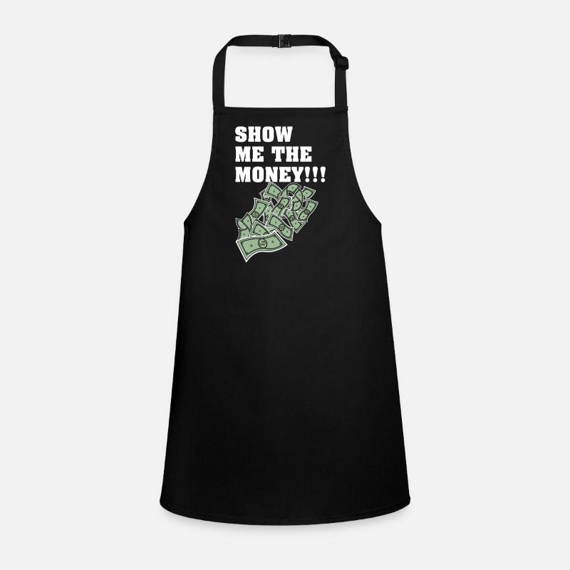 Conception d’argent d’exposition pour les professionnels à revenu élevé Tablier Enfant