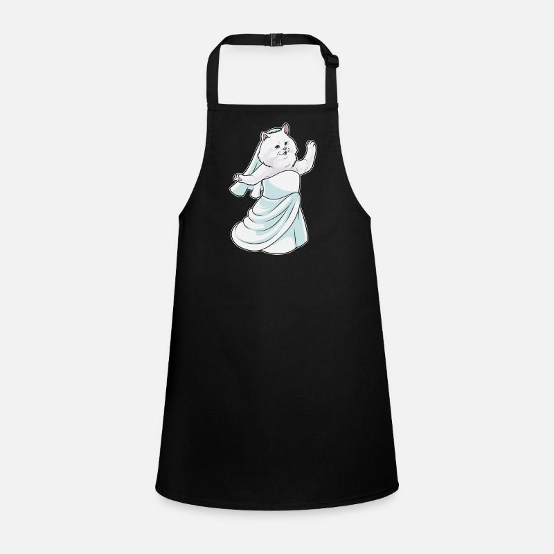 Robe de mariée perse chat de mariée Tablier Enfant