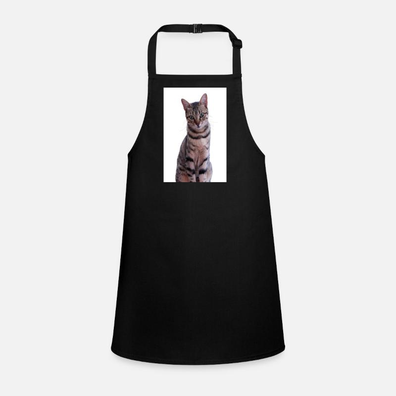 Katze Katzen Kätzchen Tigerkatze Schürze für Kinder