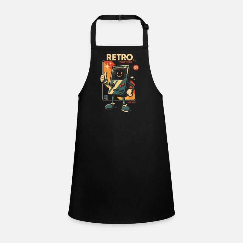 Retro 80s Gaming Children's Apron