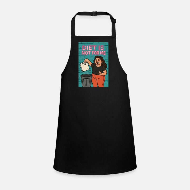 Diet is not for me Children's Apron