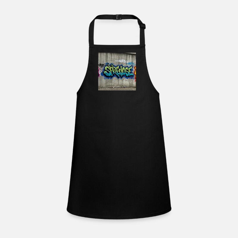 Graffiti Expression T-Shirt Children's Apron