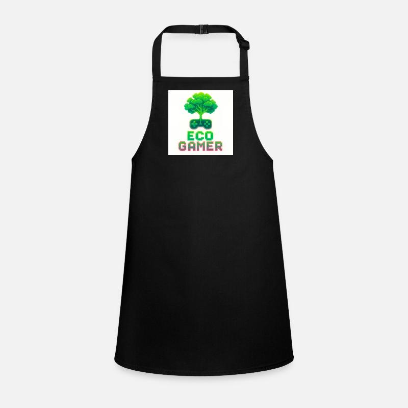 Eco Player Pixel Art Children's Apron
