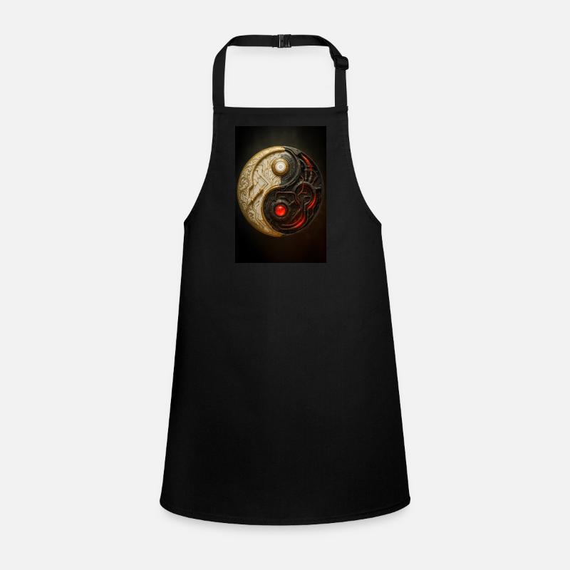 Équilibre Cyber Yin Yang Tablier Enfant