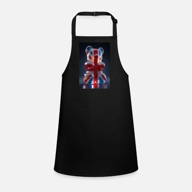 British Flag Gummy Bear Children's Apron