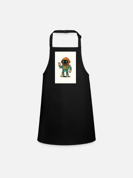free palestine - Children's Apron - black - Front
