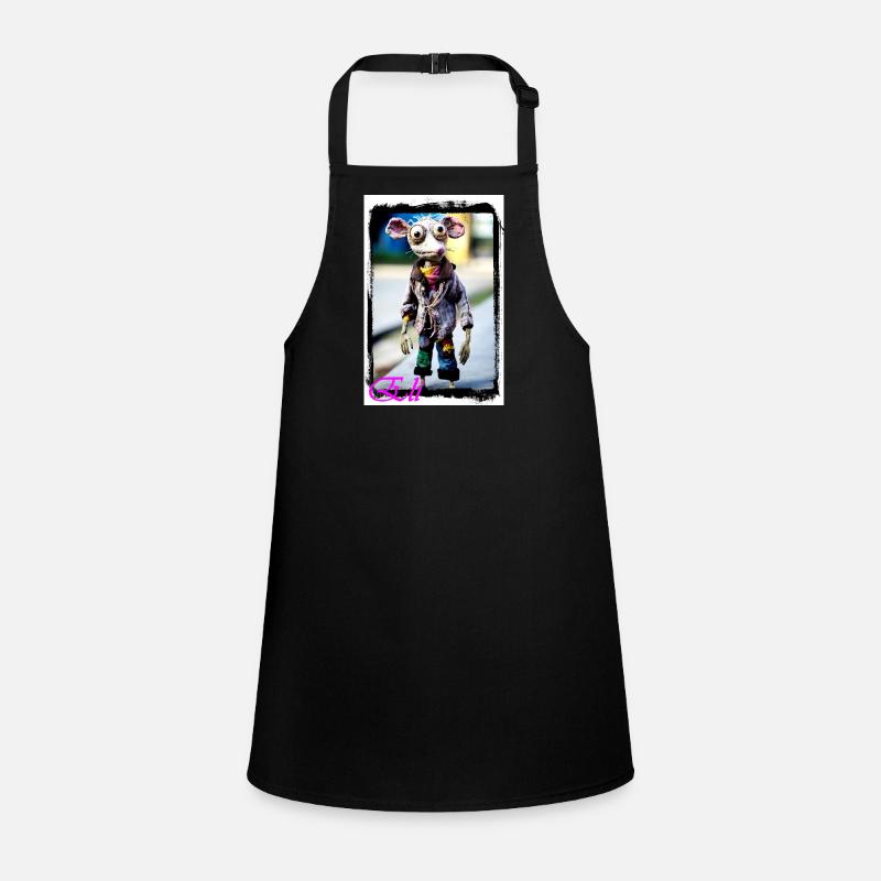 Poupée créative de personnage animal Steampunk Punk Tablier Enfant
