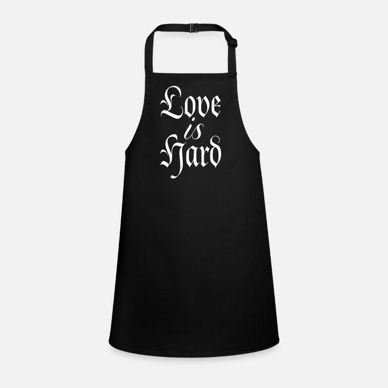 Love Is Hard Aesthetic Text Tablier Enfant
