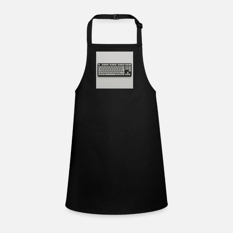 Minimalist Keyboard Children's Apron
