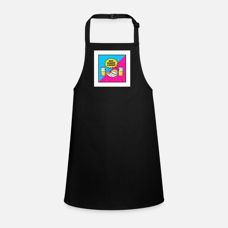 Hammock Power Saving Mode - Children's Apron - black