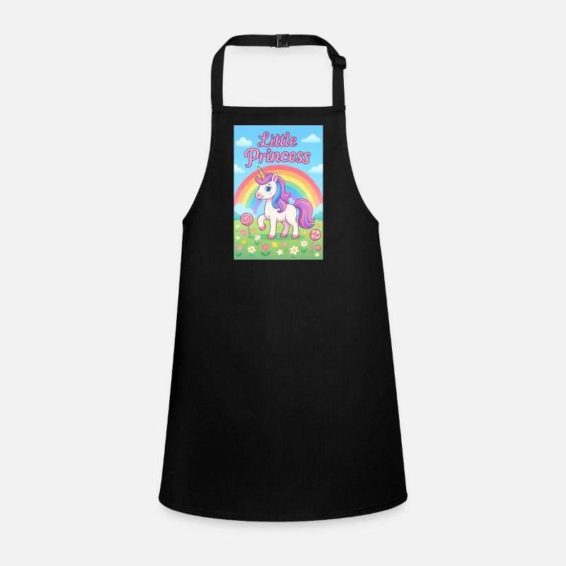 Little Rainbow Unicorn Children's Apron
