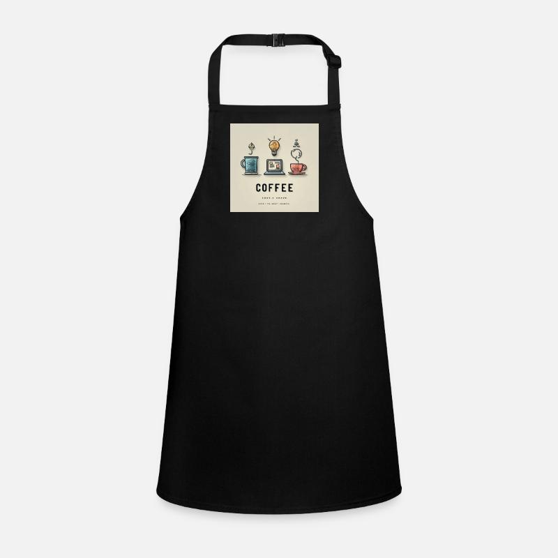 Coffee Code Design Children's Apron