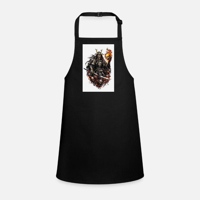 Flameskull Samurai Children's Apron