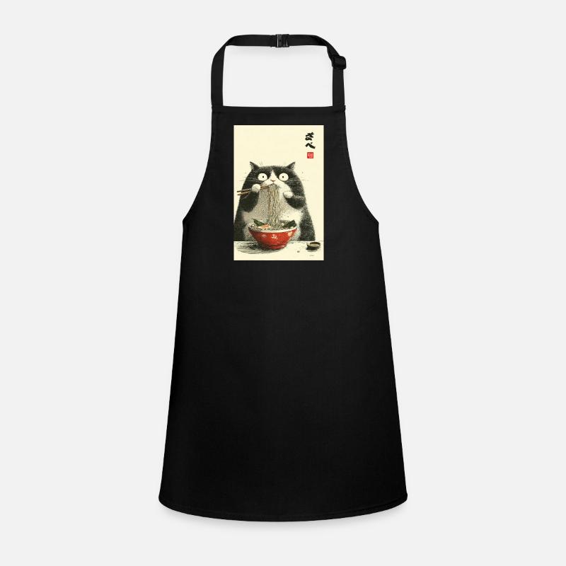Neko Ramen Feast Children's Apron