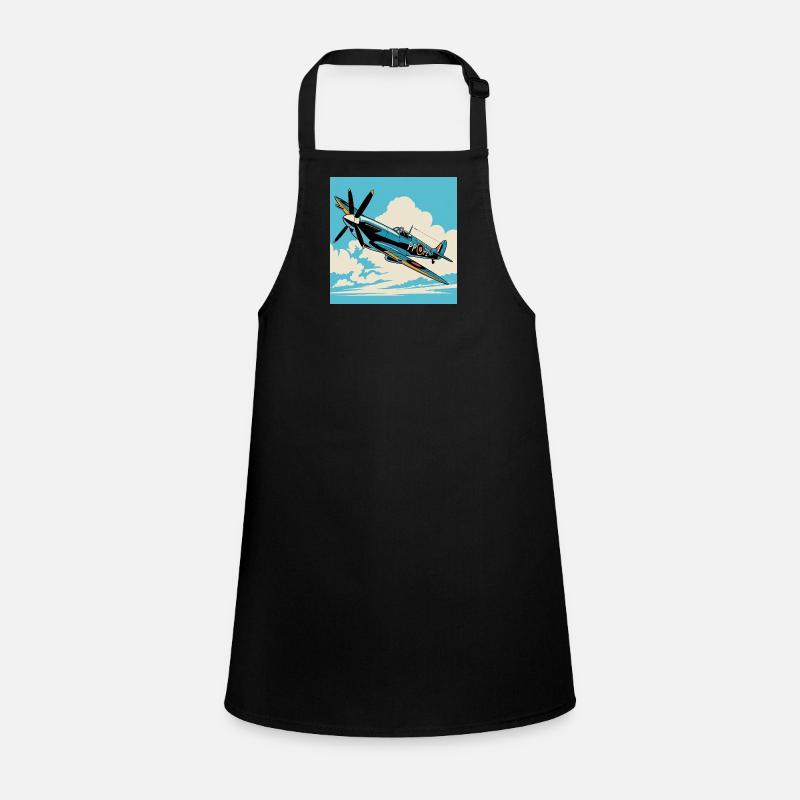 Vintage Prop Airshow Pop Art Children's Apron