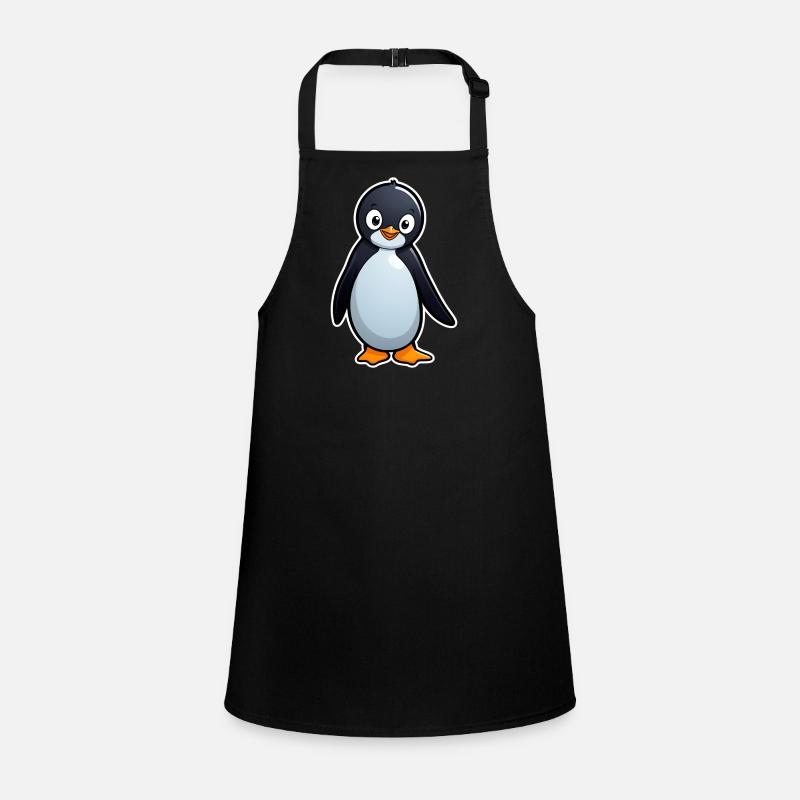 Cuddly Penguin Charm Children's Apron