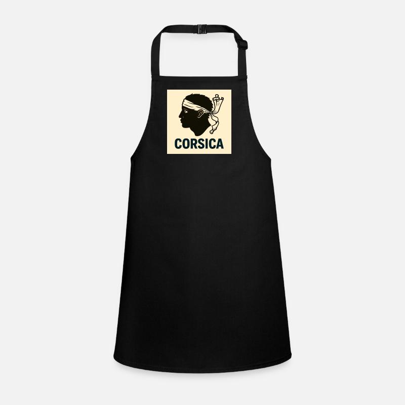 Corsican souvenirs Children's Apron