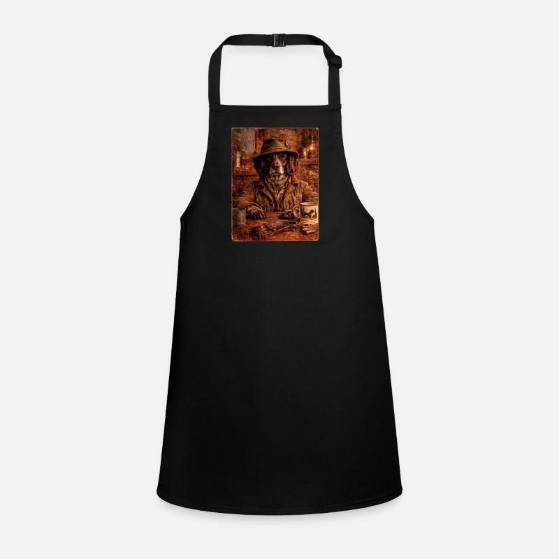 The District Master - Quail Dog Children's Apron
