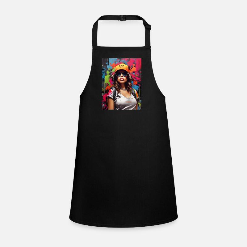 Graffiti style Children's Apron