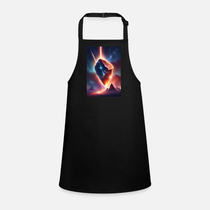 Awesome meteor falling down Children's Apron