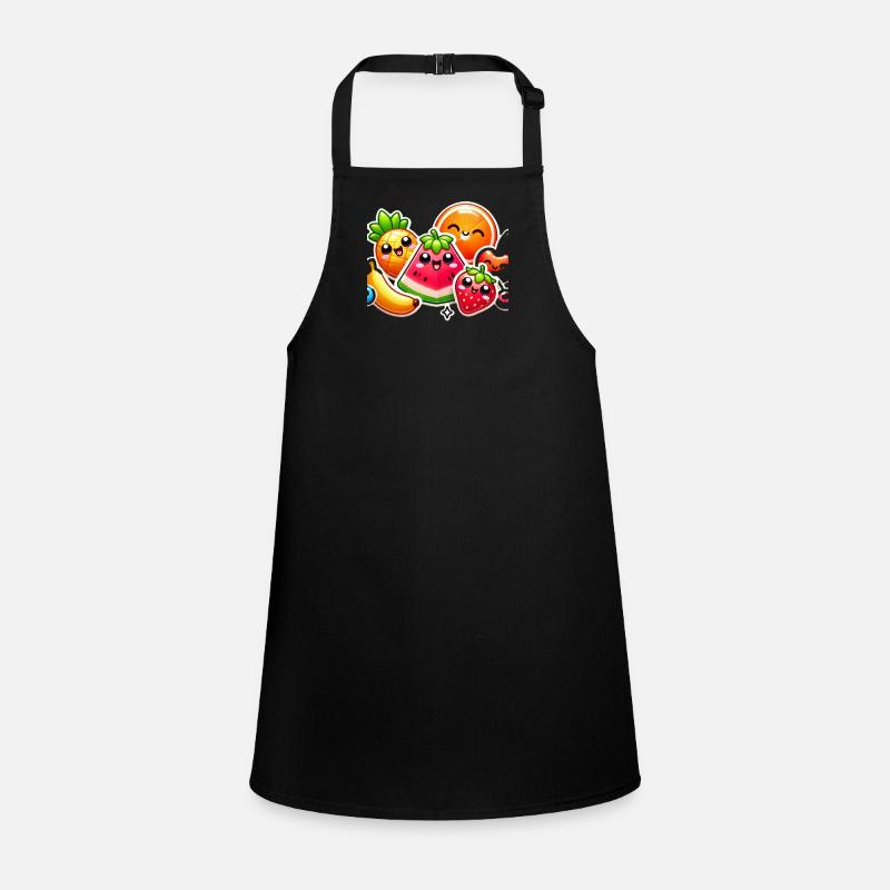 Colorful Fruit Party Style Children's Apron