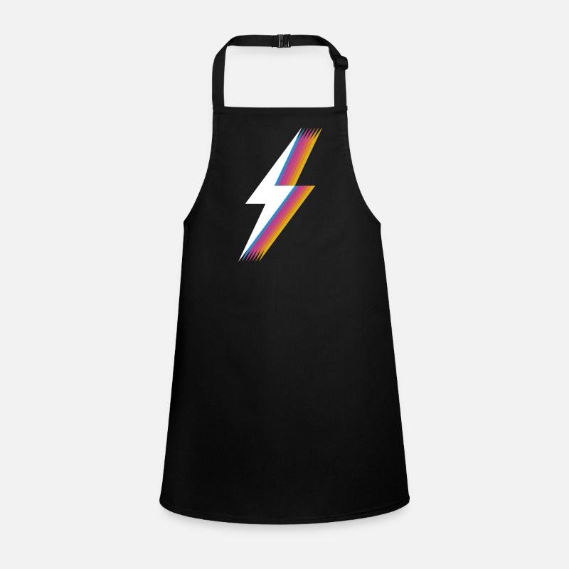 Retrocolor 80s Flash - Lightning Bolt Children's Apron