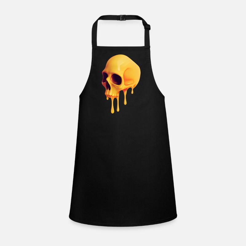 Melting Skull Children's Apron